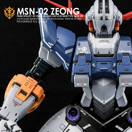G-Rework Decal - [RG] MSN-02 ZEONG