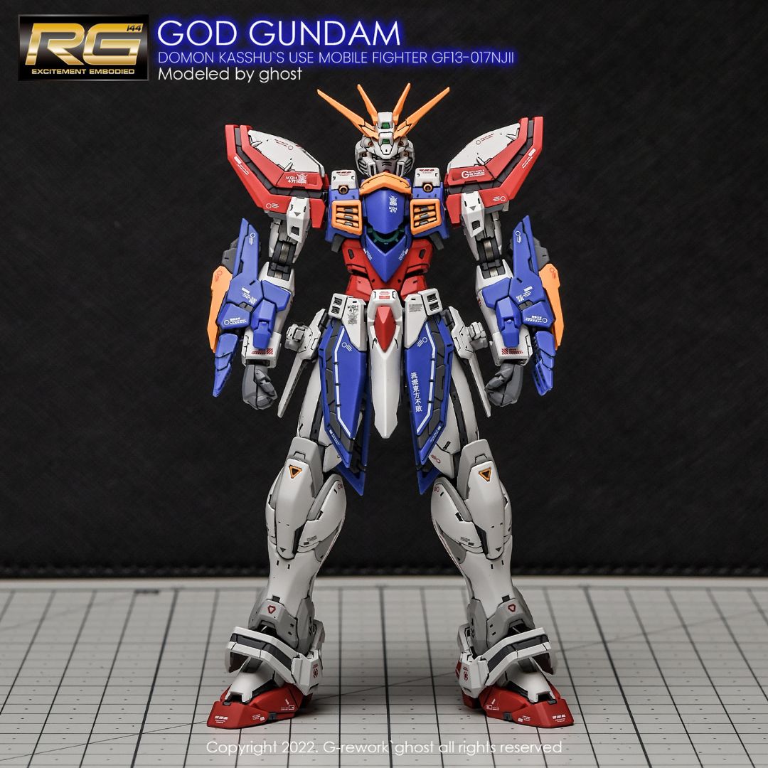 G-Rework Decal - [RG] GOD GUNDAM