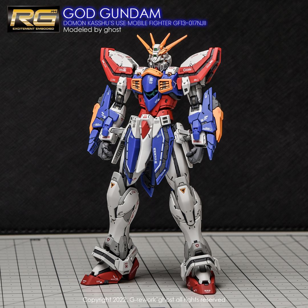 G-Rework Decal - [RG] GOD GUNDAM