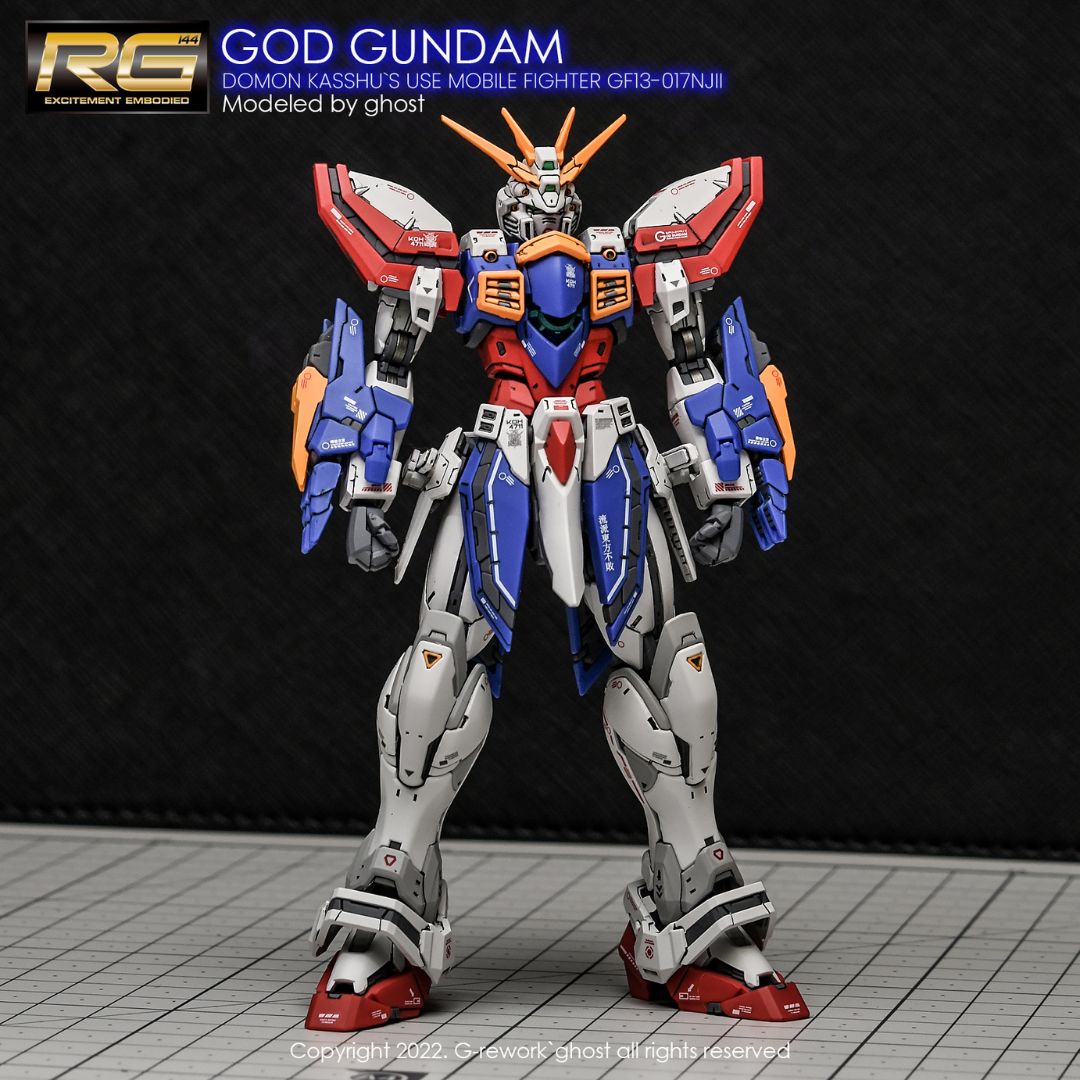 G-Rework Decal - [RG] GOD GUNDAM