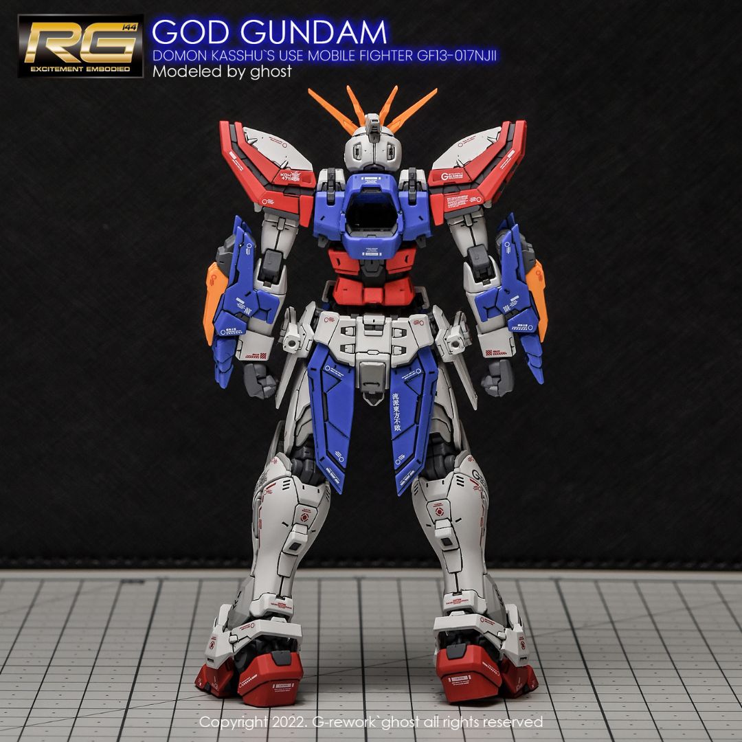 G-Rework Decal - [RG] GOD GUNDAM
