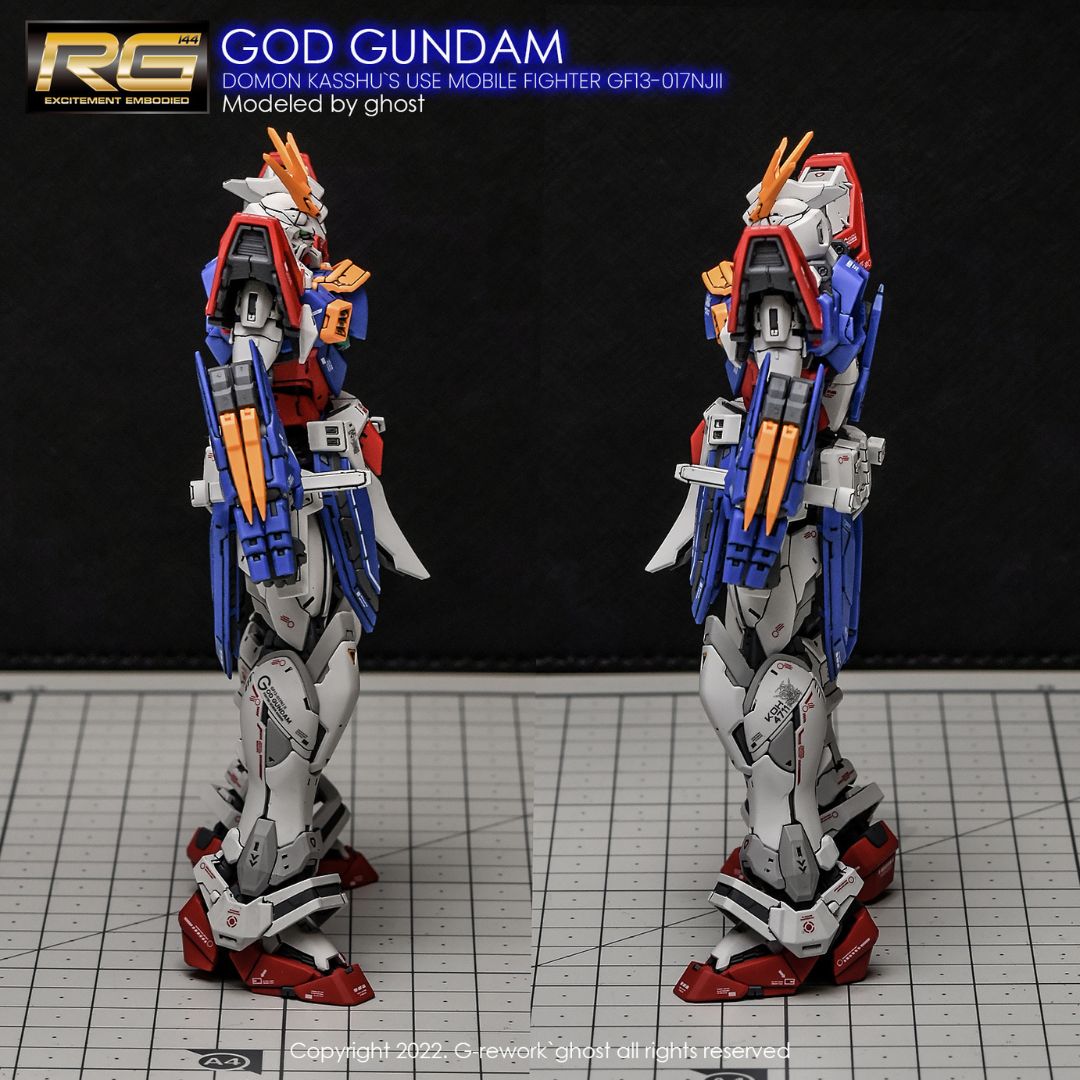 G-Rework Decal - [RG] GOD GUNDAM