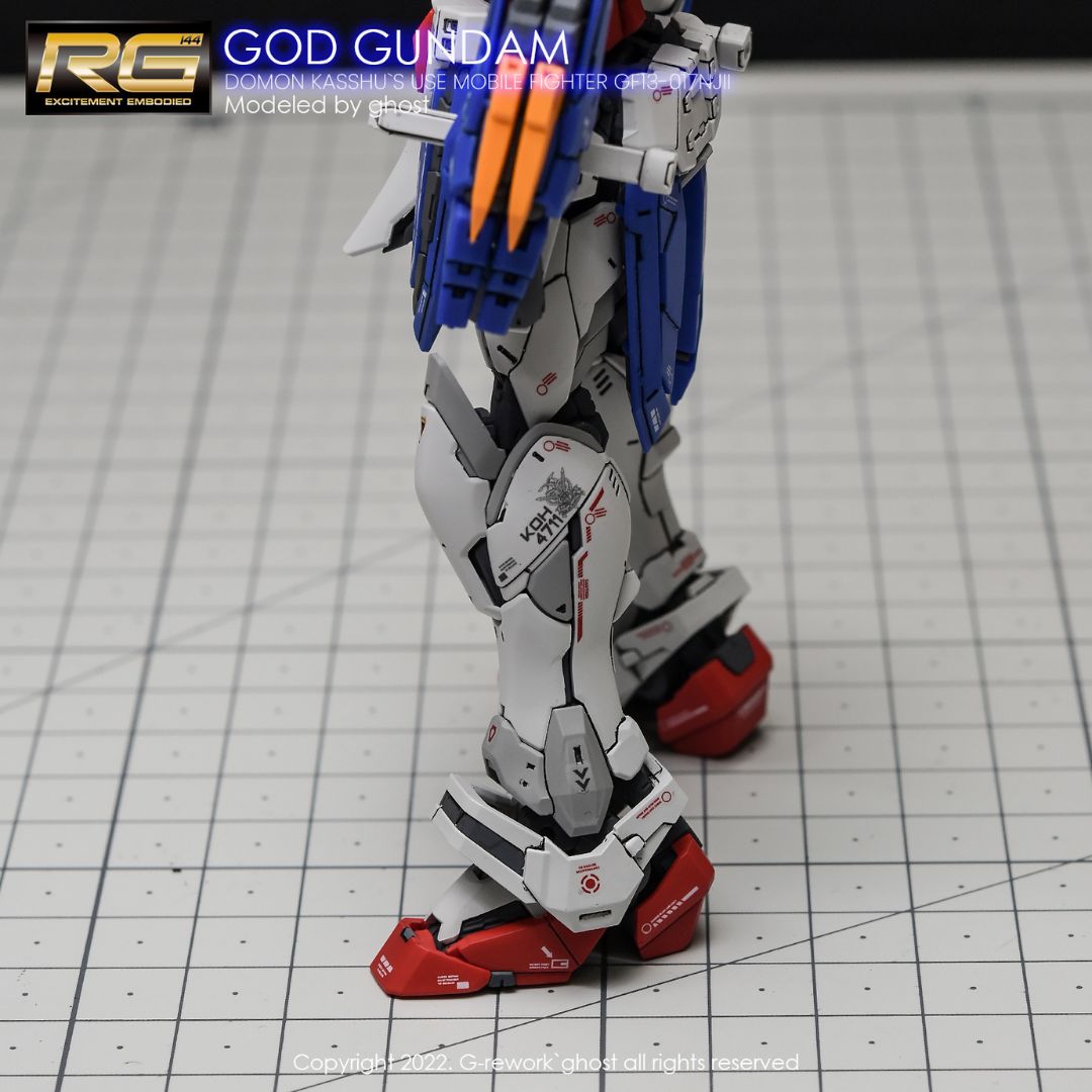 G-Rework Decal - [RG] GOD GUNDAM