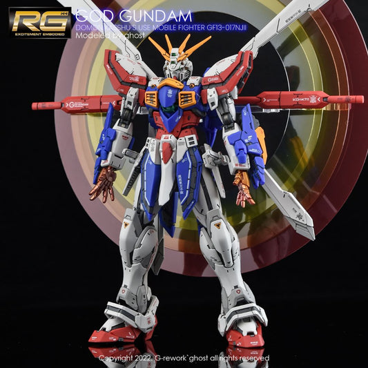 G-Rework Decal - [RG] GOD GUNDAM
