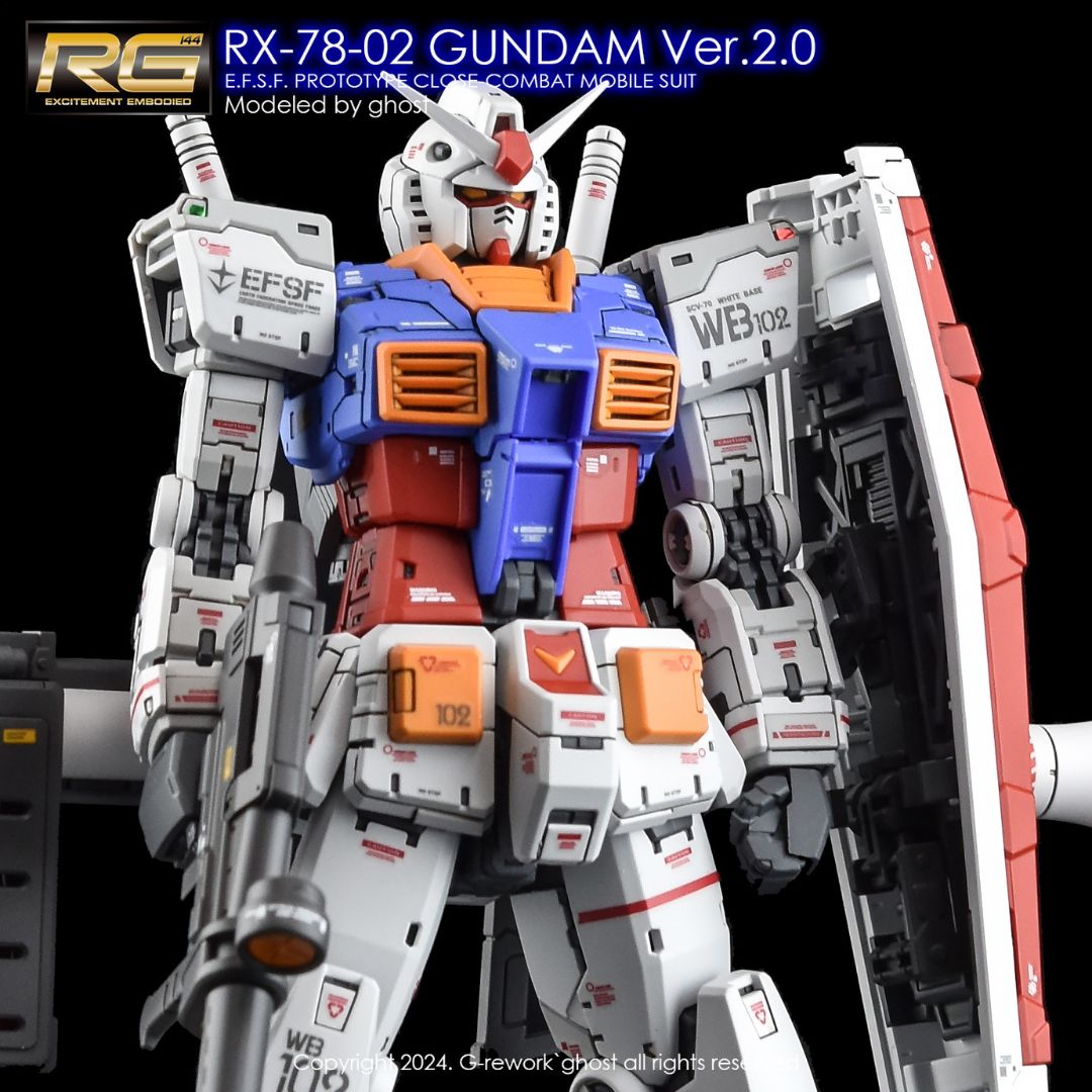 G-Rework Decal - [RG] RX-78-2 GUNDAM 2.0