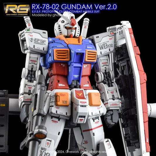 G-Rework Decal - [RG] RX-78-2 GUNDAM 2.0