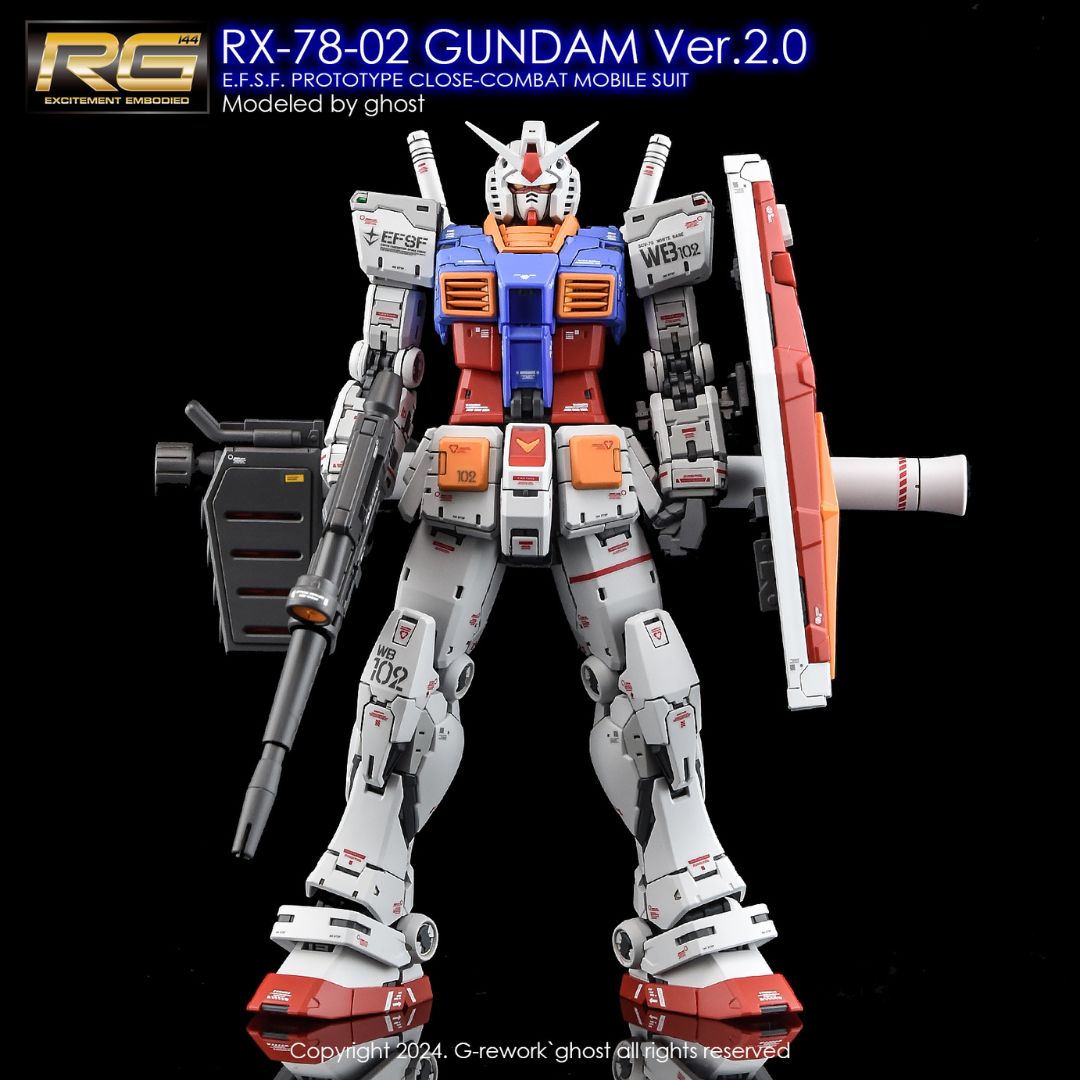G-Rework Decal - [RG] RX-78-2 GUNDAM 2.0