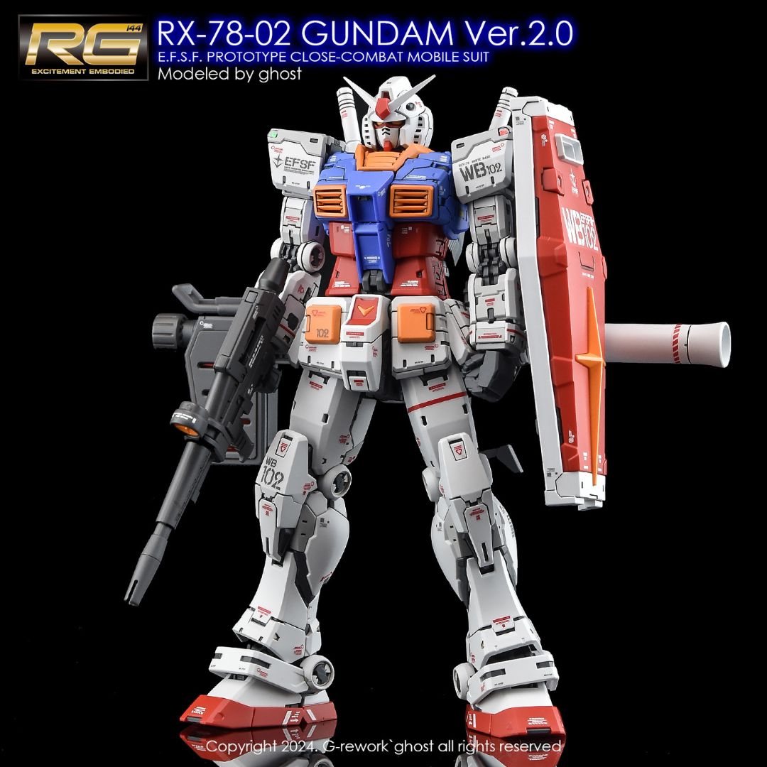G-Rework Decal - [RG] RX-78-2 GUNDAM 2.0