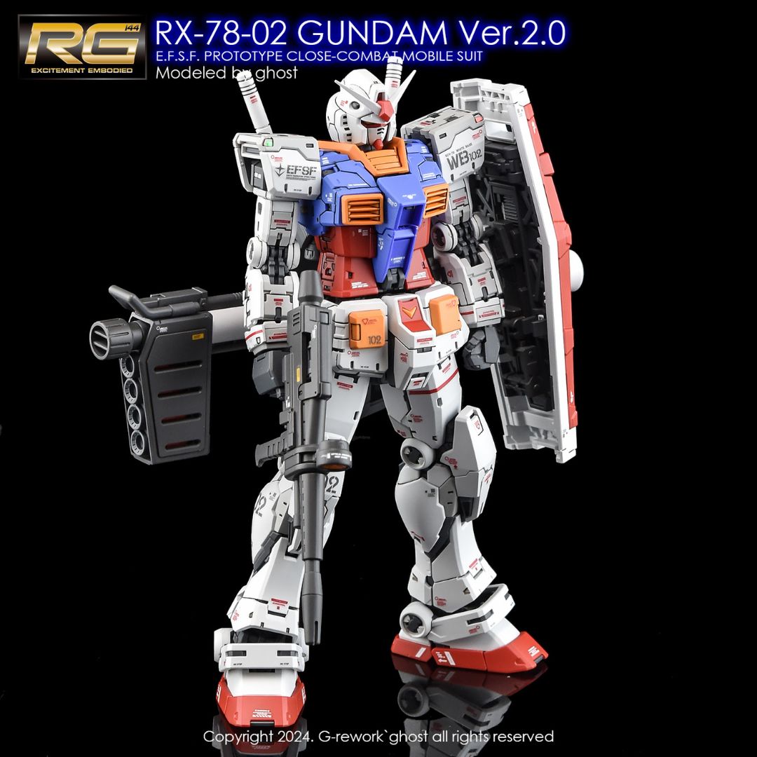 G-Rework Decal - [RG] RX-78-2 GUNDAM 2.0