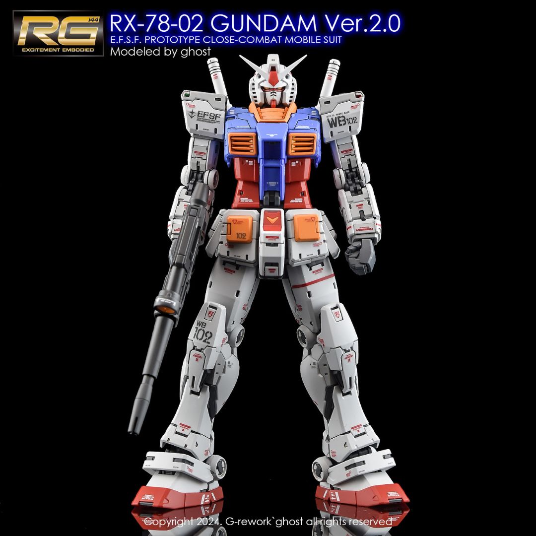 G-Rework Decal - [RG] RX-78-2 GUNDAM 2.0
