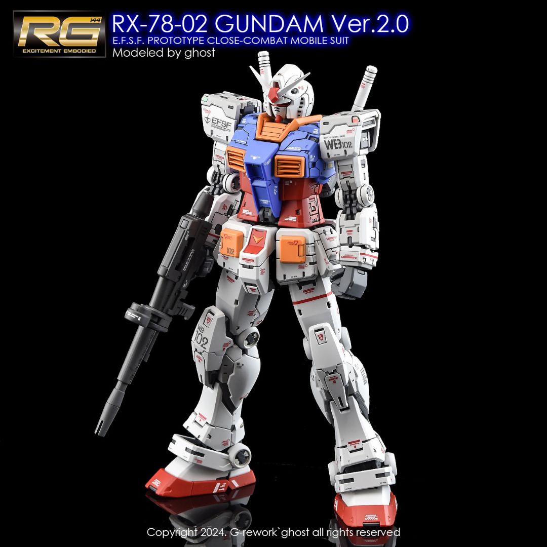 G-Rework Decal - [RG] RX-78-2 GUNDAM 2.0