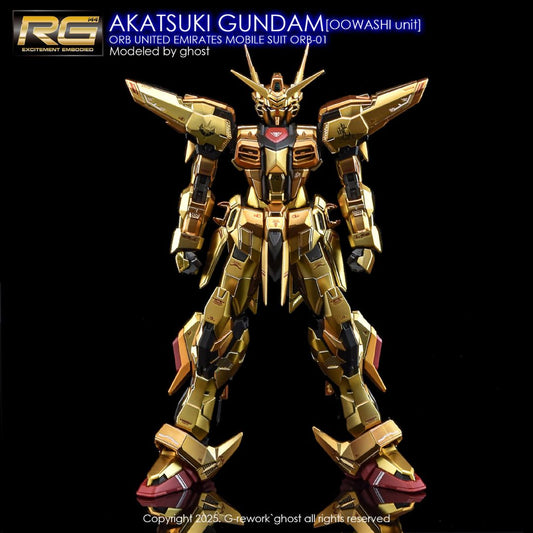 G-Rework Decal - [RG] AKATSUKI SHIRANUI [OOWASHI UNIT]
