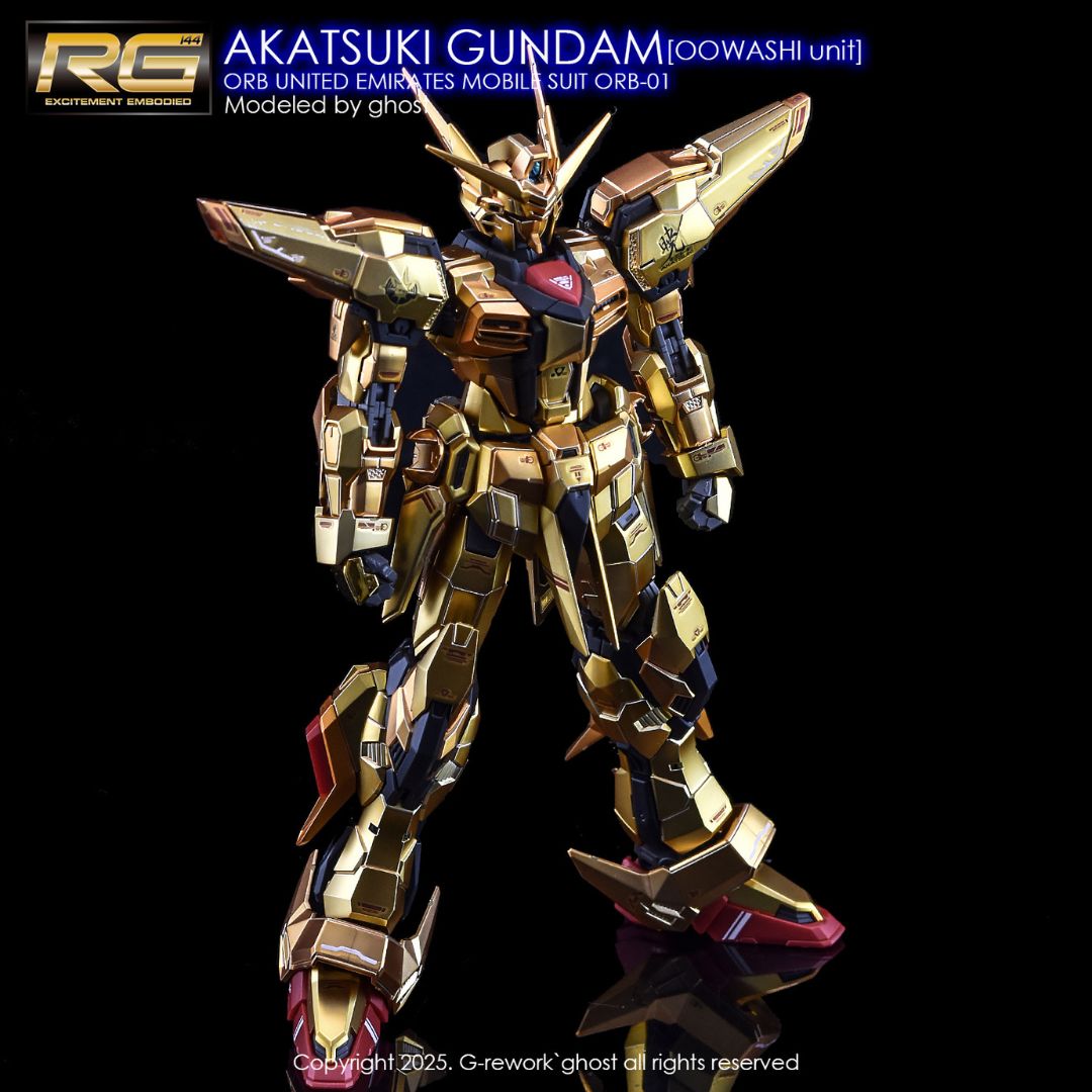 G-Rework Decal - [RG] AKATSUKI SHIRANUI [OOWASHI UNIT]