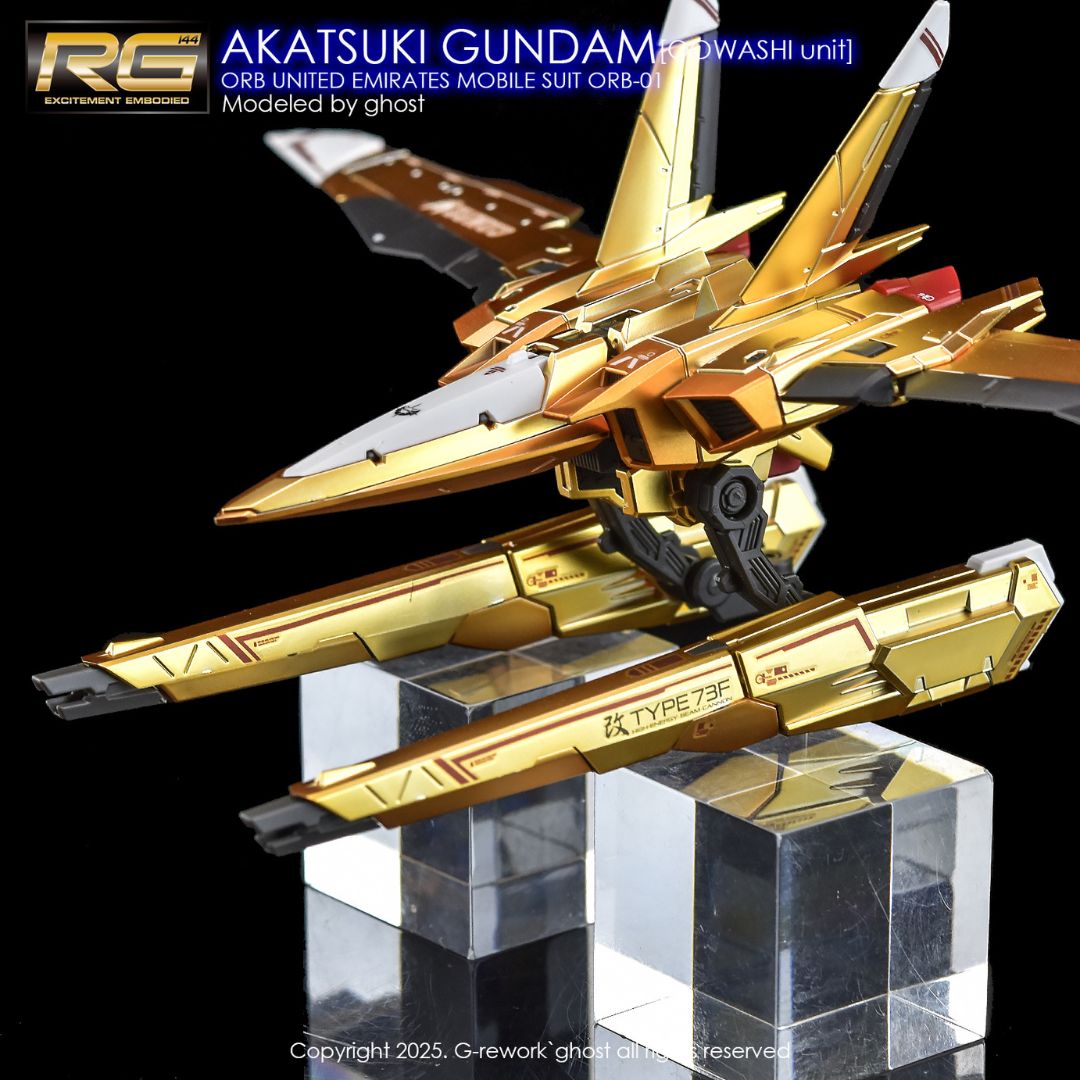 G-Rework Decal - [RG] AKATSUKI SHIRANUI [OOWASHI UNIT]