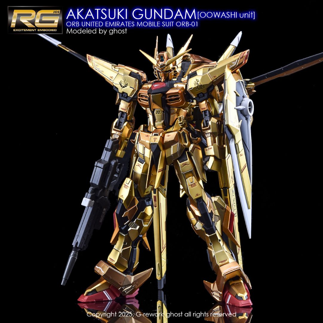 G-Rework Decal - [RG] AKATSUKI SHIRANUI [OOWASHI UNIT]