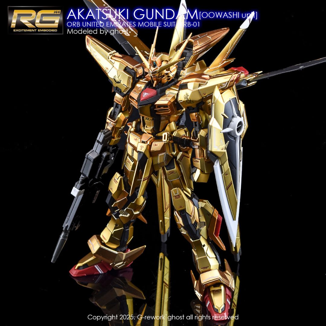 G-Rework Decal - [RG] AKATSUKI SHIRANUI [OOWASHI UNIT]