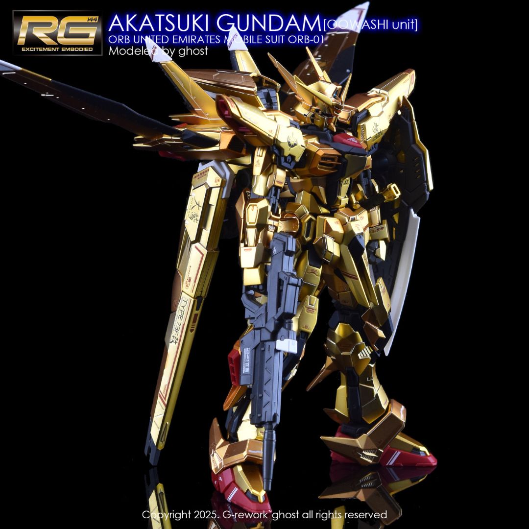 G-Rework Decal - [RG] AKATSUKI SHIRANUI [OOWASHI UNIT]