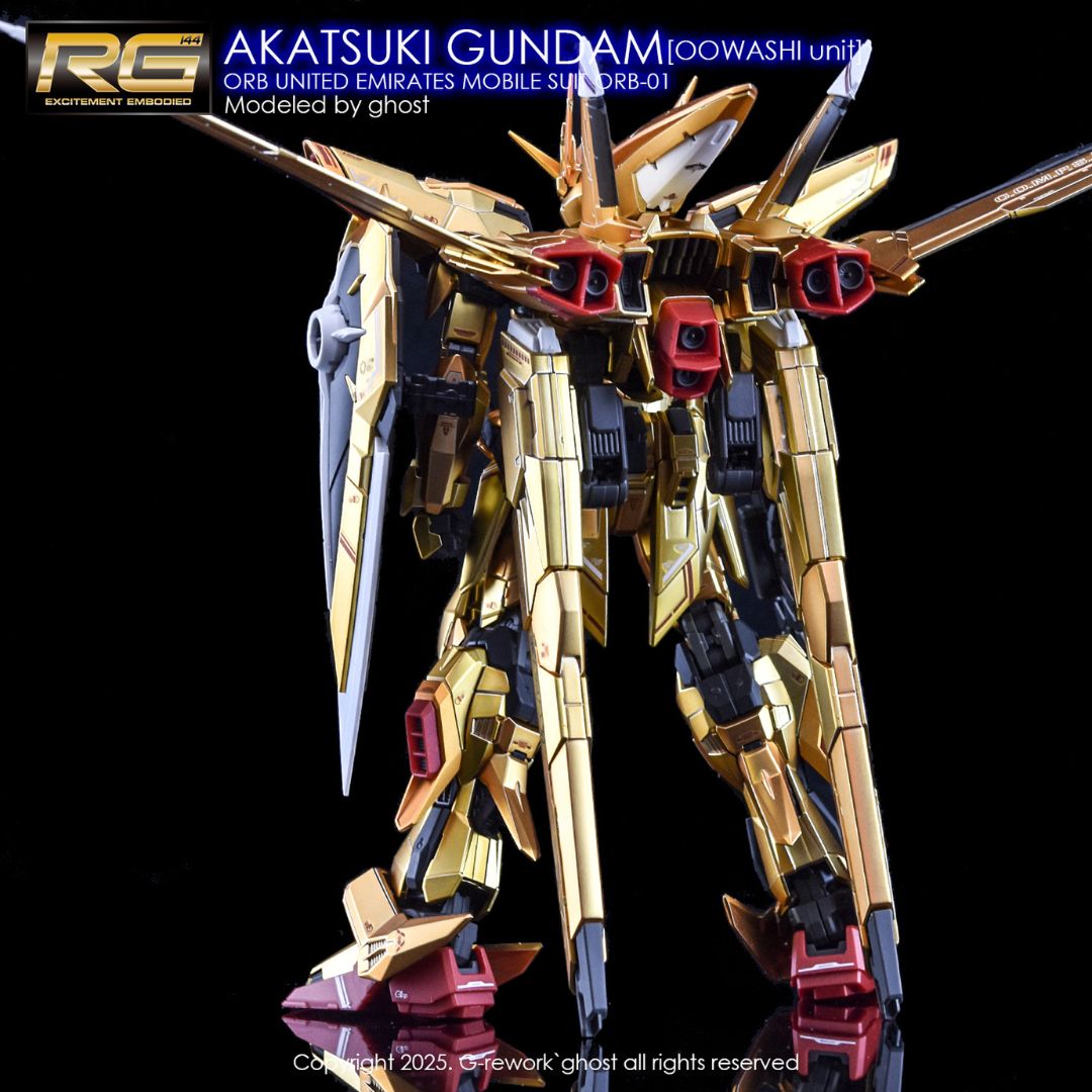 G-Rework Decal - [RG] AKATSUKI SHIRANUI [OOWASHI UNIT]