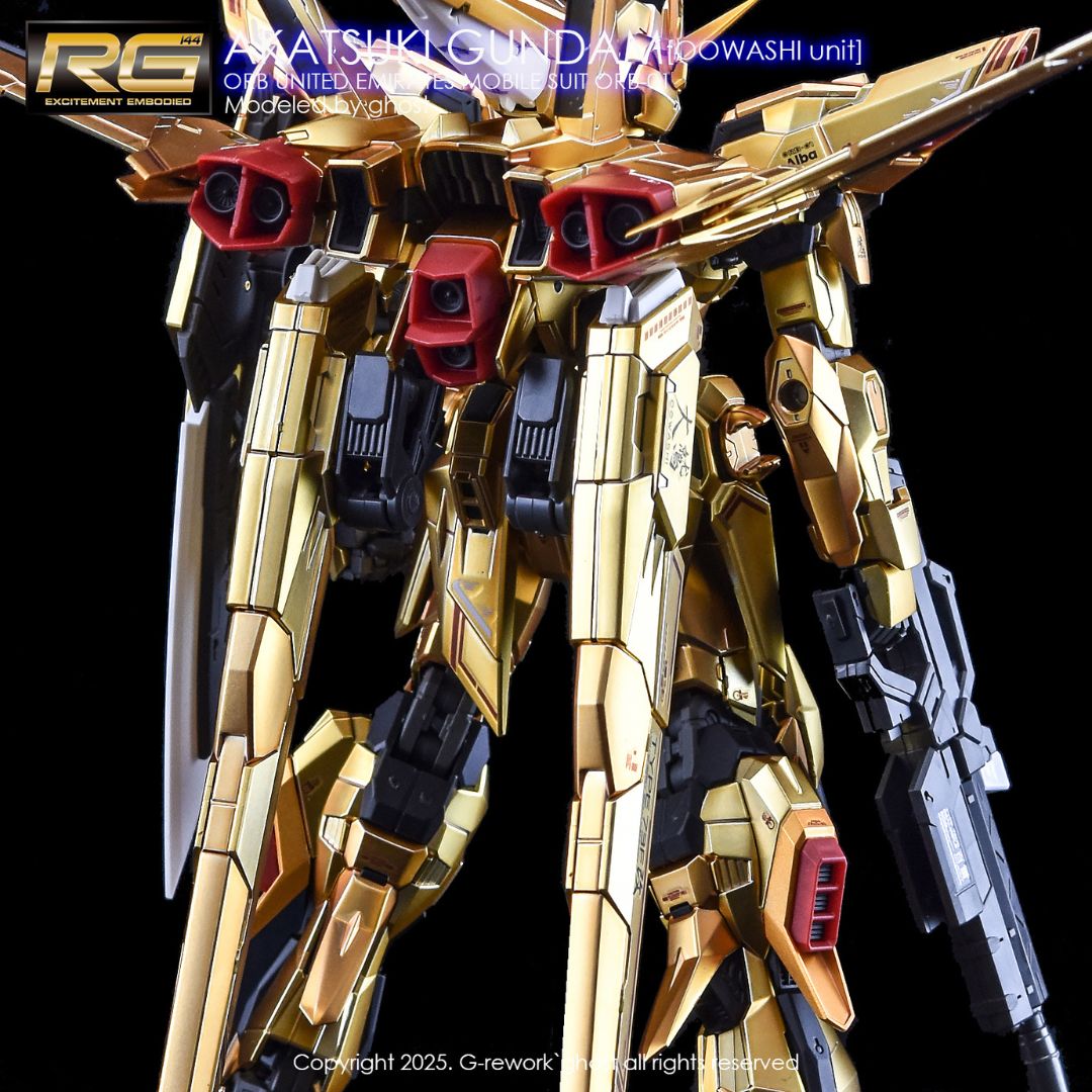 G-Rework Decal - [RG] AKATSUKI SHIRANUI [OOWASHI UNIT]