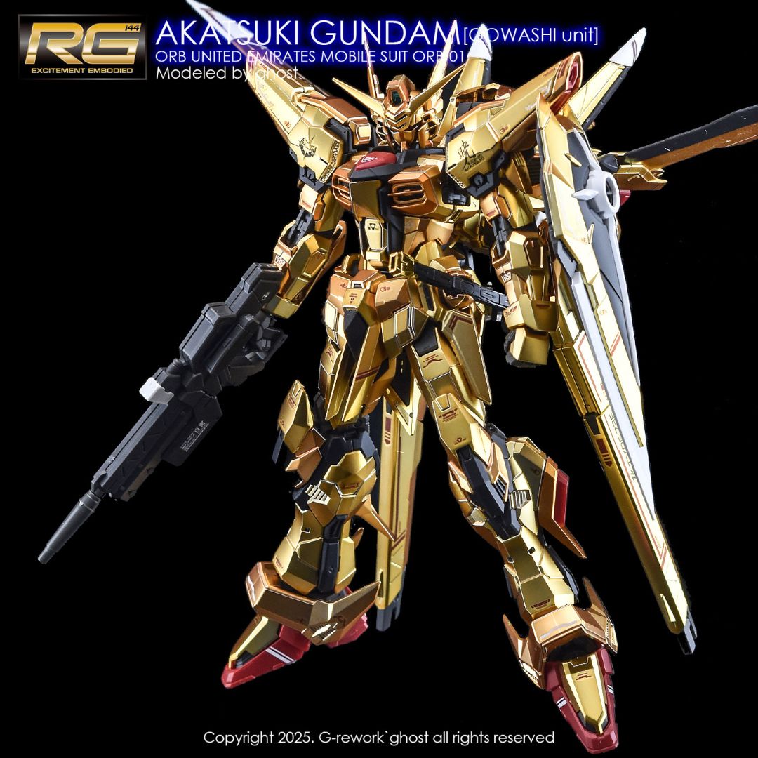 G-Rework Decal - [RG] AKATSUKI SHIRANUI [OOWASHI UNIT]