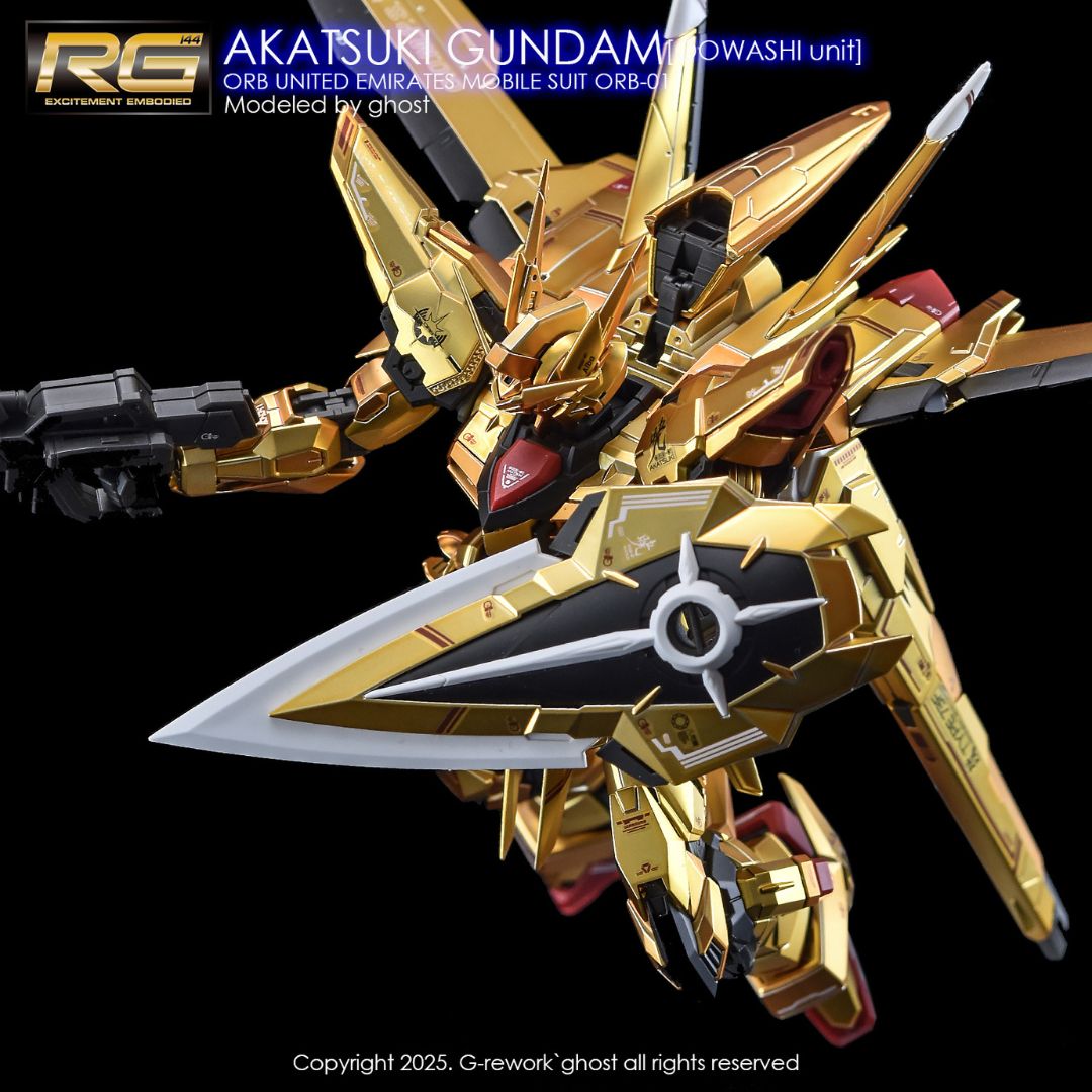 G-Rework Decal - [RG] AKATSUKI SHIRANUI [OOWASHI UNIT]