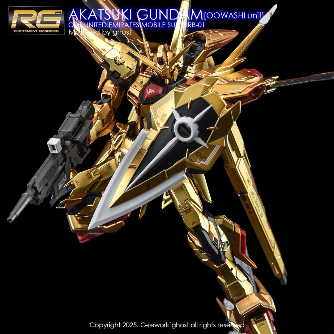 G-Rework Decal - [RG] AKATSUKI SHIRANUI [OOWASHI UNIT]