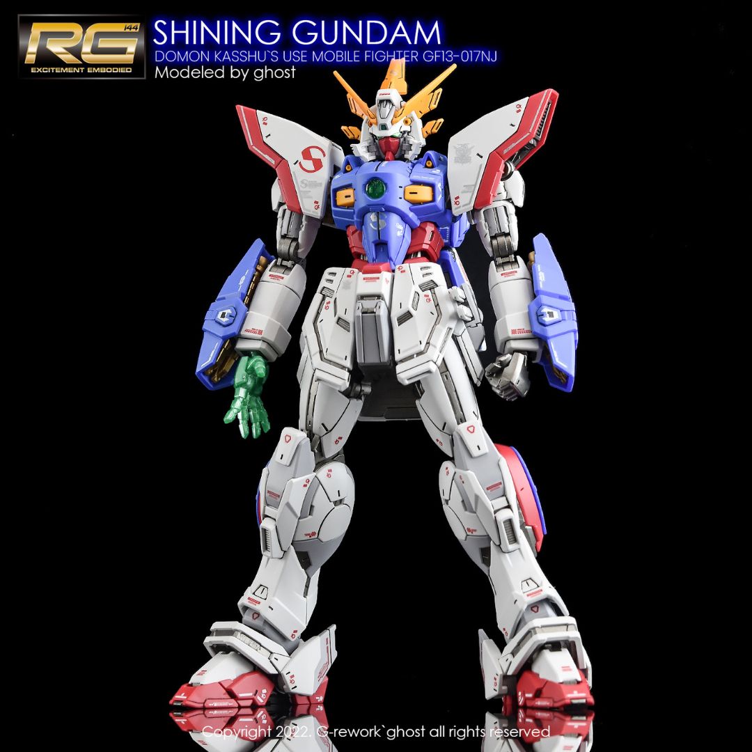 G-Rework Decal - [RG] SHINING GUNDAM
