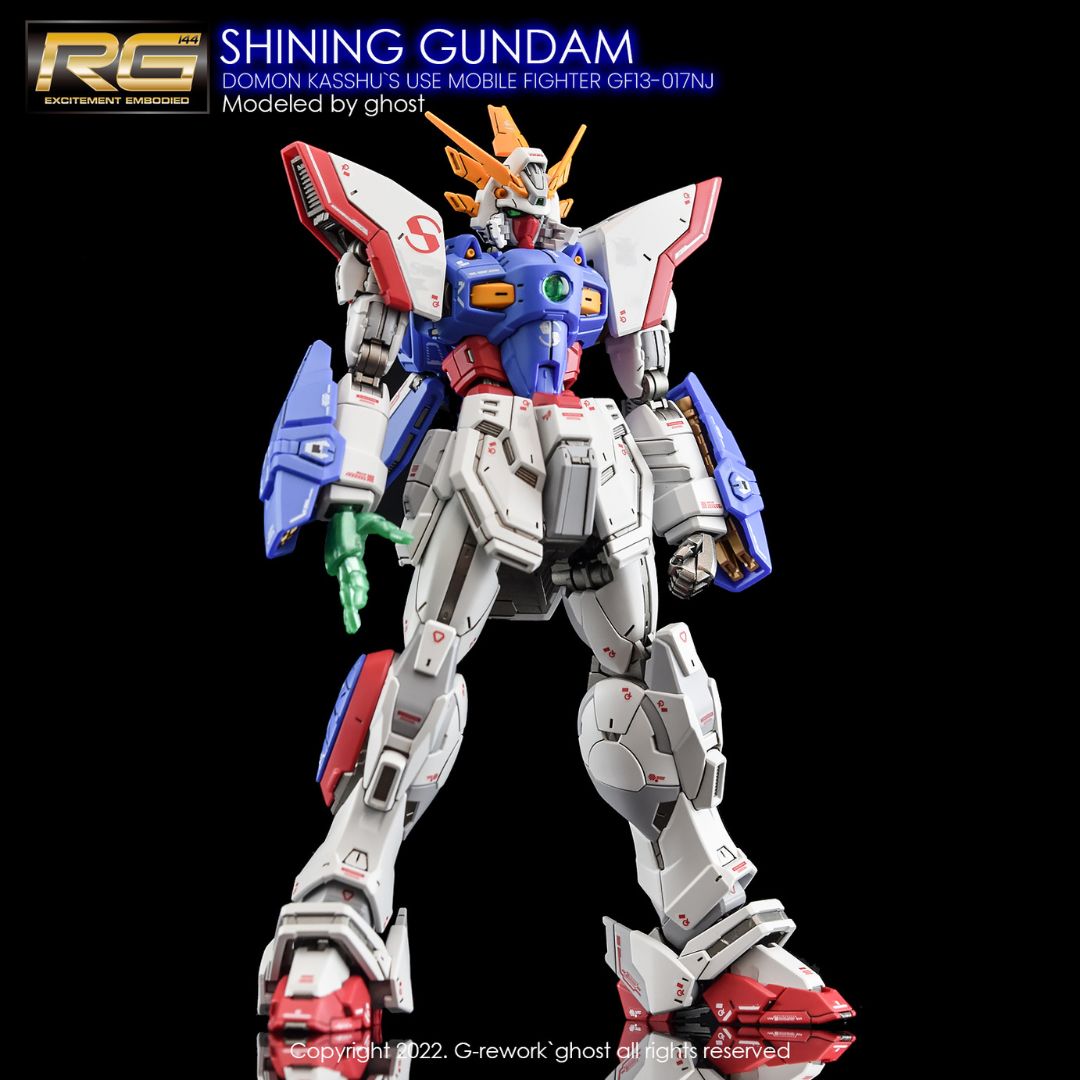 G-Rework Decal - [RG] SHINING GUNDAM