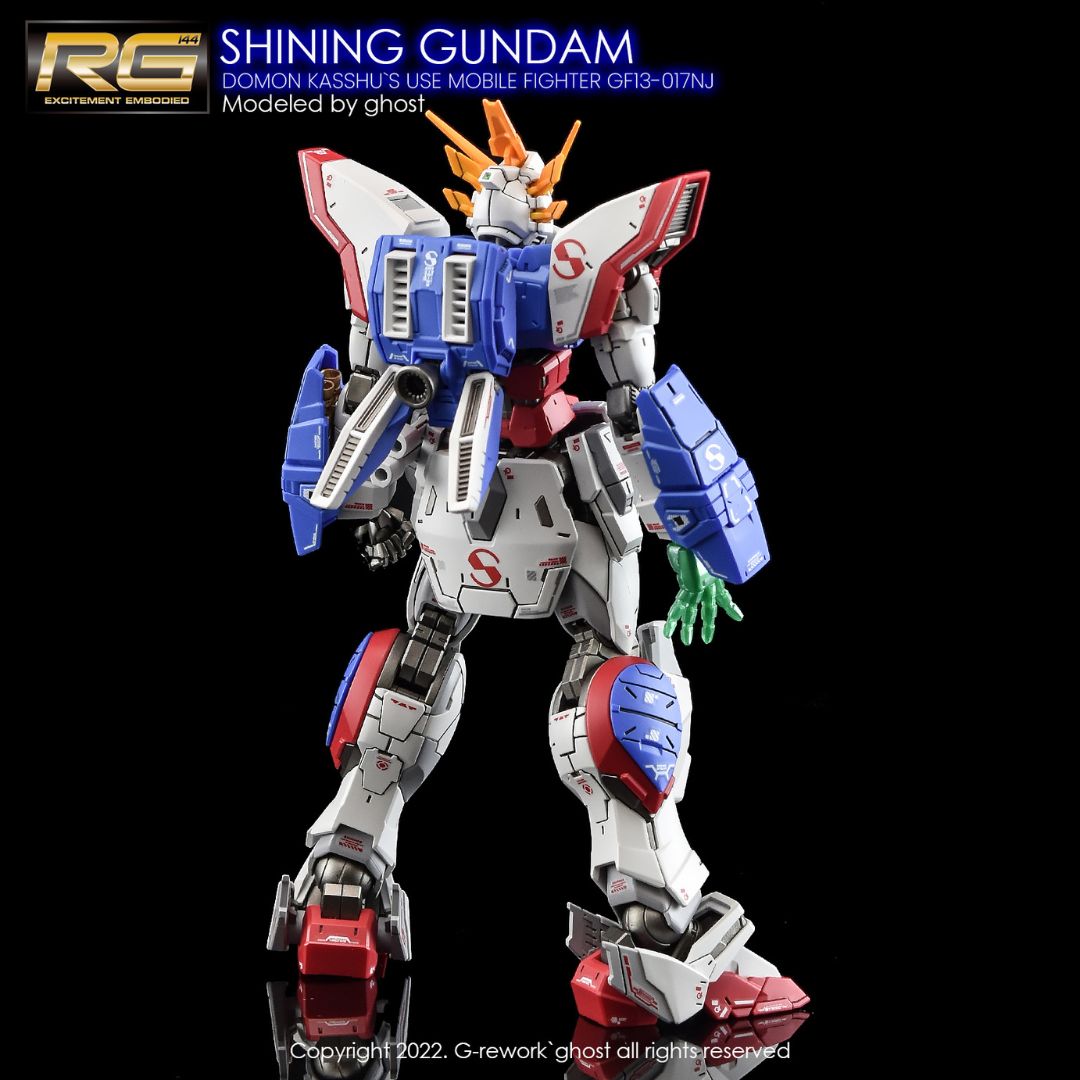 G-Rework Decal - [RG] SHINING GUNDAM
