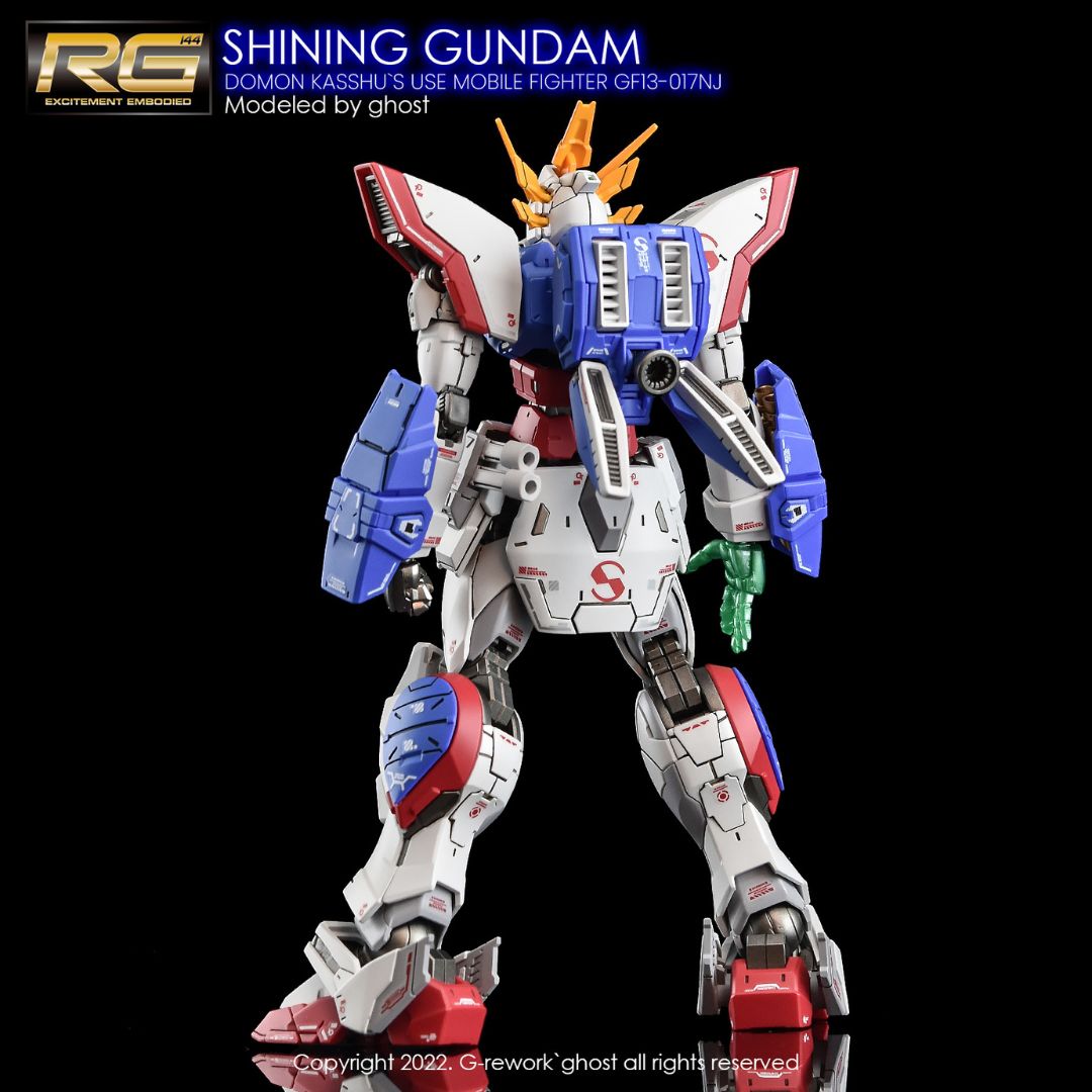 G-Rework Decal - [RG] SHINING GUNDAM
