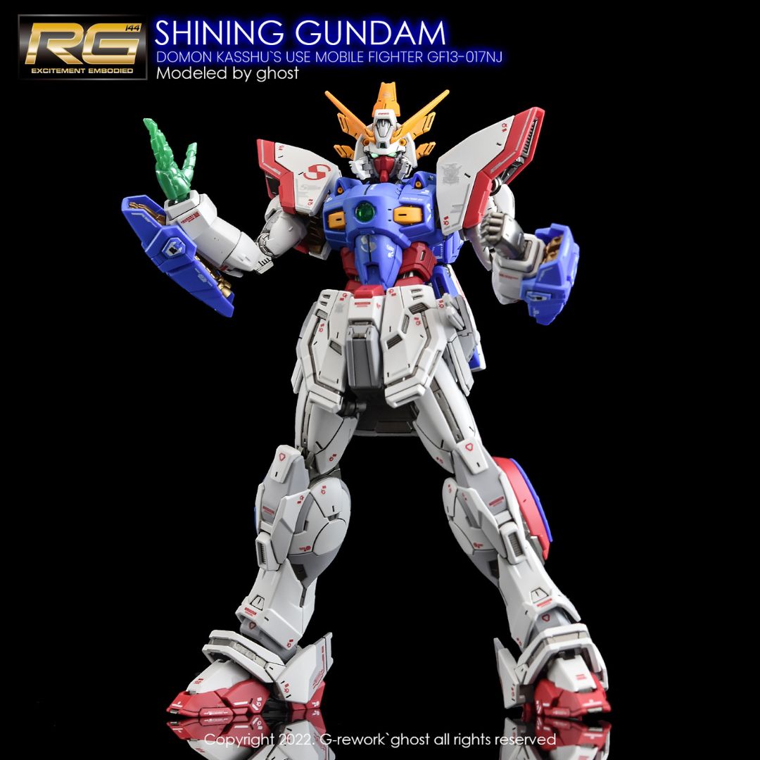 G-Rework Decal - [RG] SHINING GUNDAM