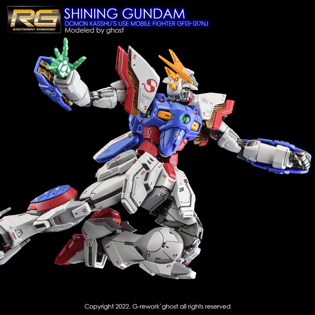 G-Rework Decal - [RG] SHINING GUNDAM