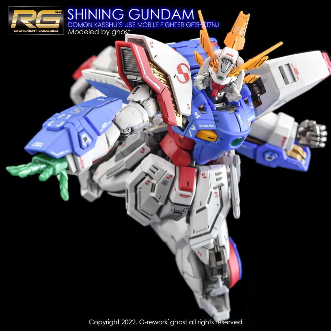 G-Rework Decal - [RG] SHINING GUNDAM