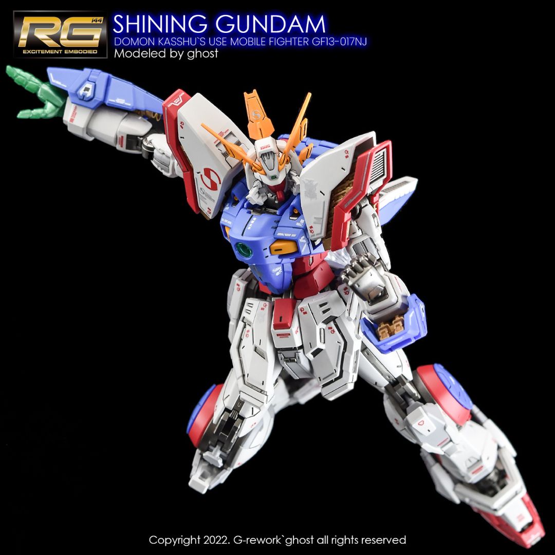 G-Rework Decal - [RG] SHINING GUNDAM