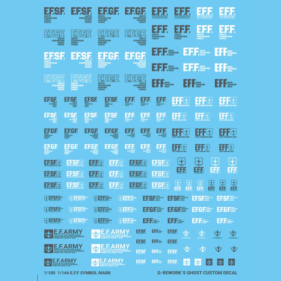 G-Rework Decal - [HG][MG] EFF MARK 02
