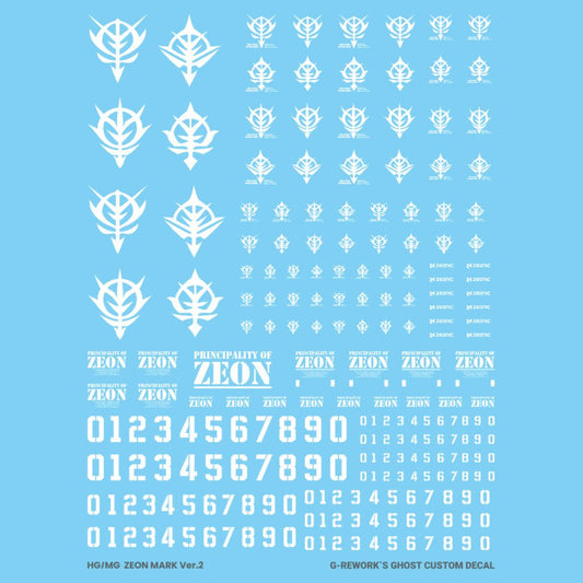 G-Rework Decal - [HG][MG] ZEON MARK 02