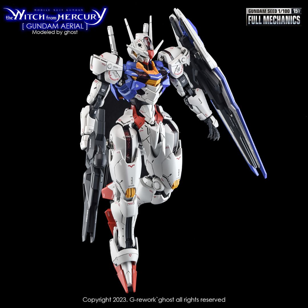 G-Rework Decal - [1/100] [FULLMECHANICS] GUNDAM AERIAL