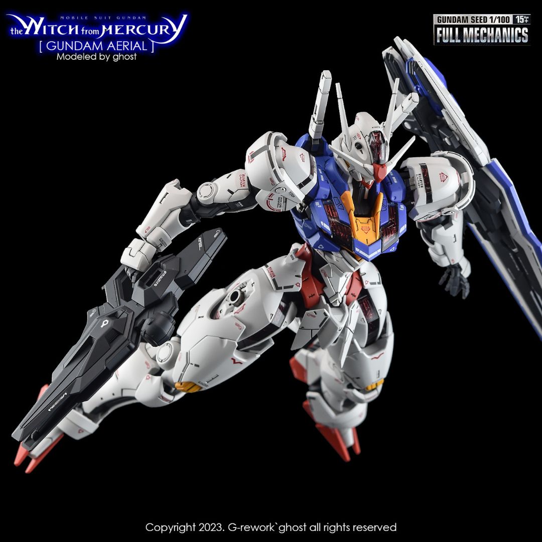 G-Rework Decal - [1/100] [FULLMECHANICS] GUNDAM AERIAL