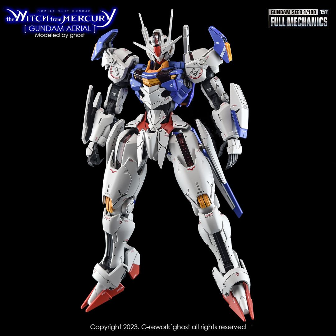G-Rework Decal - [1/100] [FULLMECHANICS] GUNDAM AERIAL