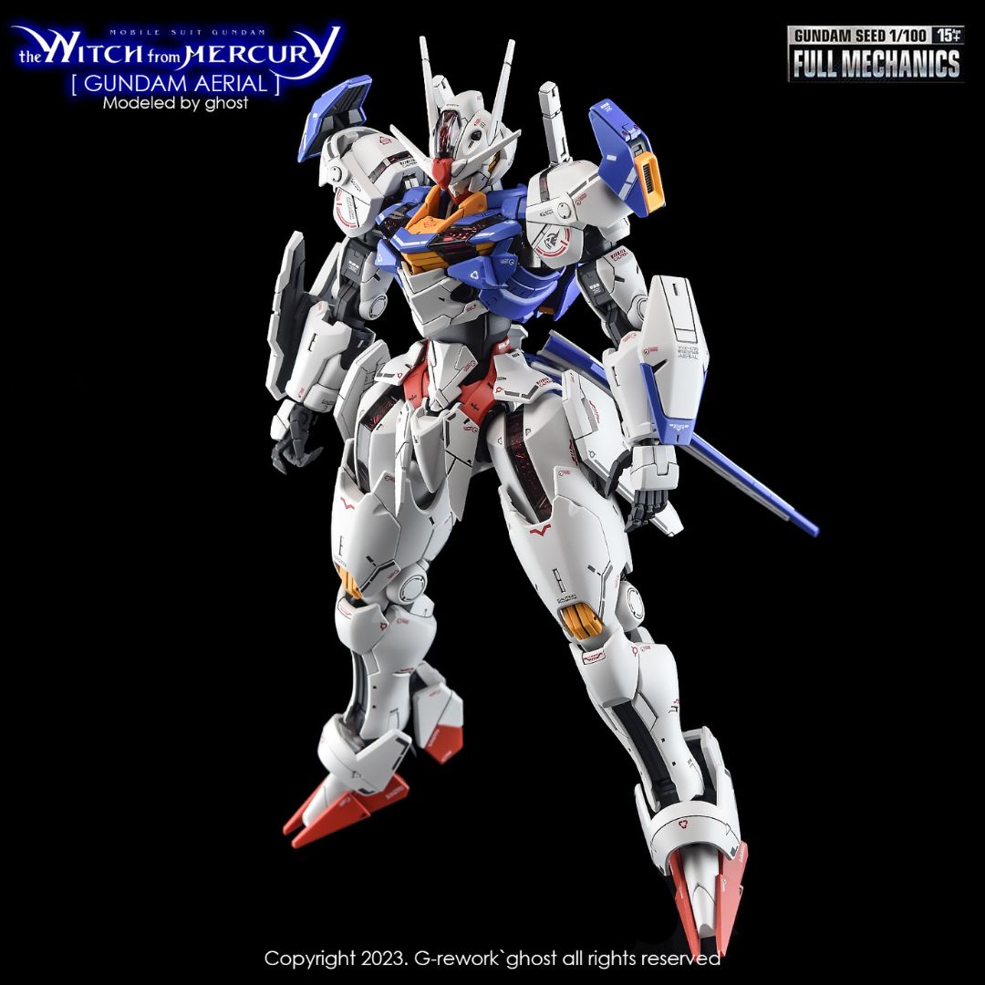 G-Rework Decal - [1/100] [FULLMECHANICS] GUNDAM AERIAL