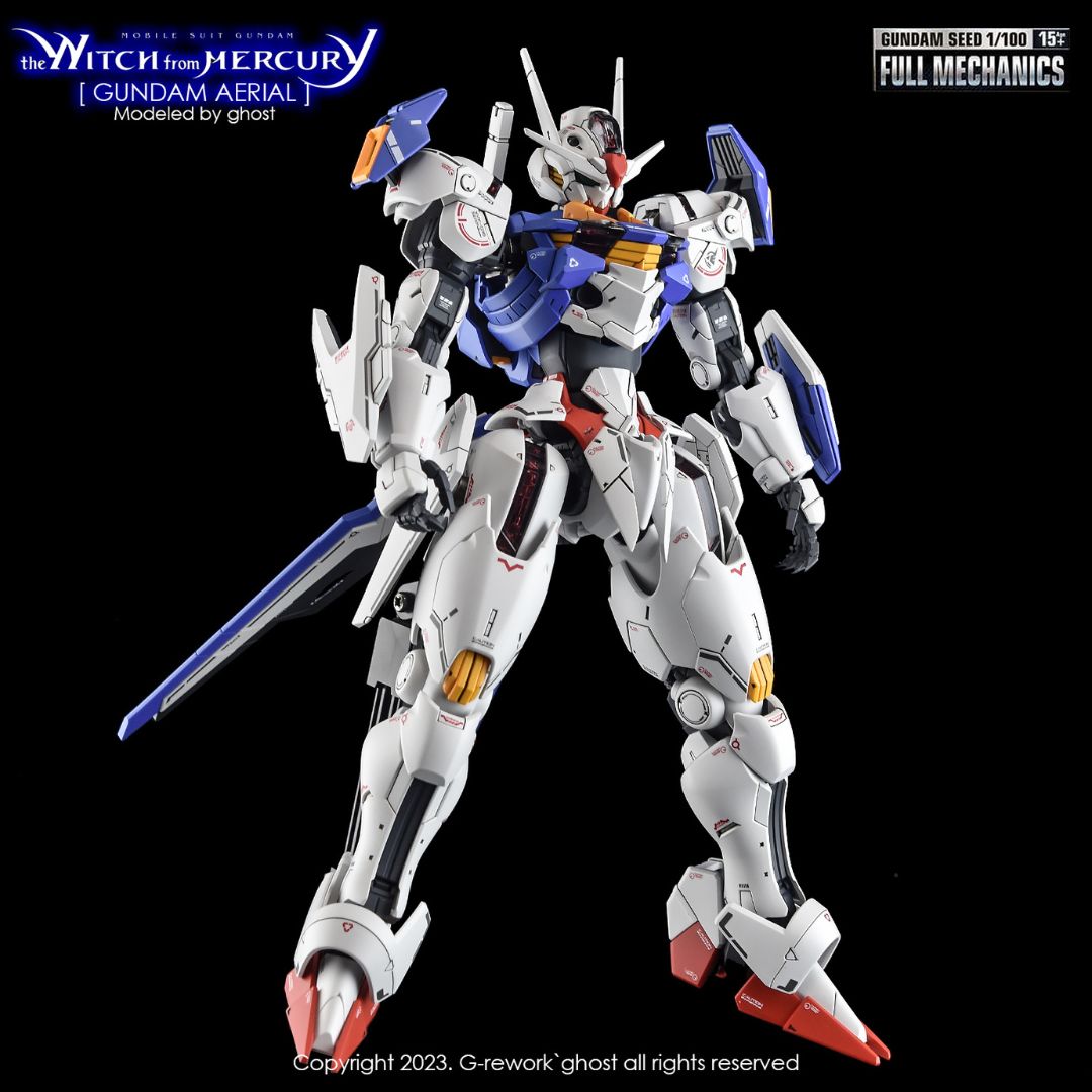 G-Rework Decal - [1/100] [FULLMECHANICS] GUNDAM AERIAL