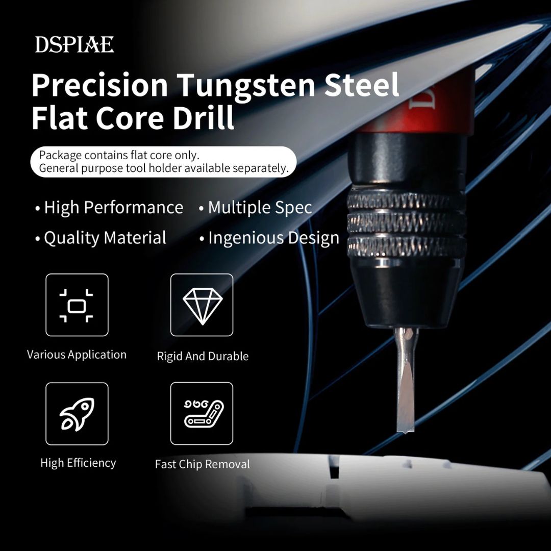 DSPIAE FB-15 DSPIAE Flat Bottom Drill Bits 1.5