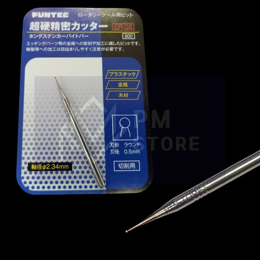FUNTEC CR-05 Hard Metal Cutter ROUND 0.5