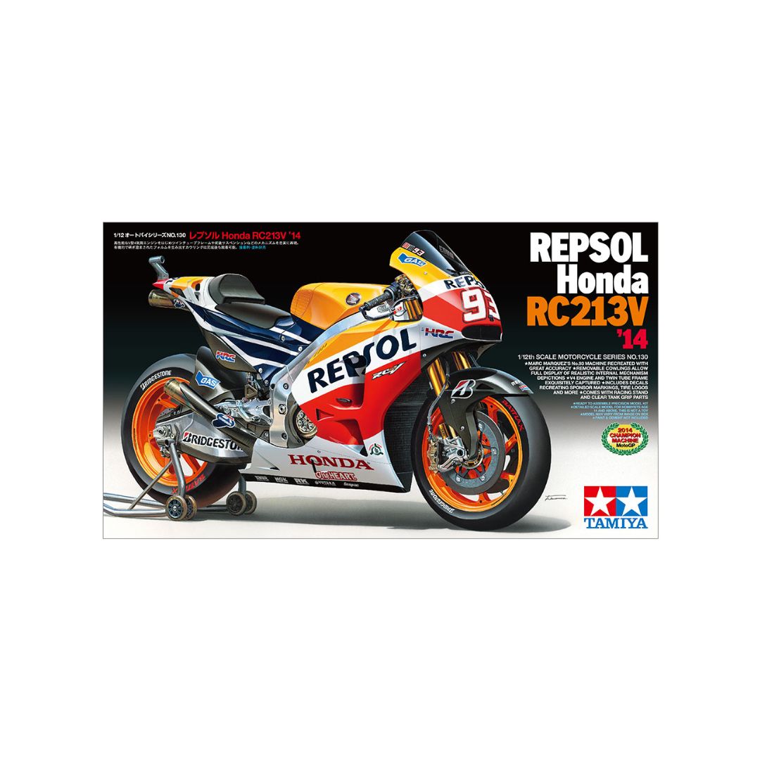 TAMIYA 1/12 Repsol Honda Rc213V 14 (14130)