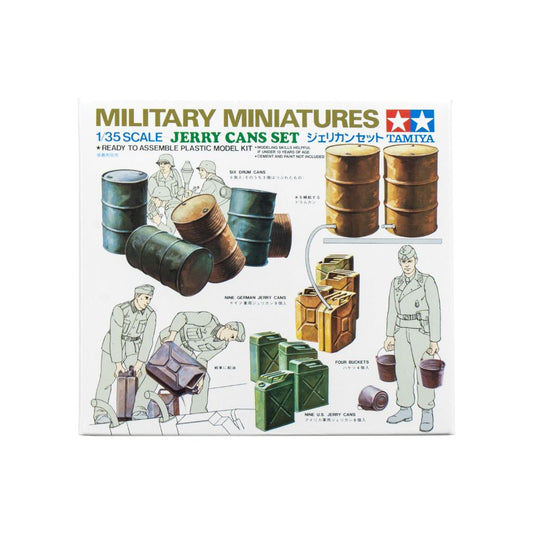 TAMIYA 1/35 Jerry Cans Set (35026)