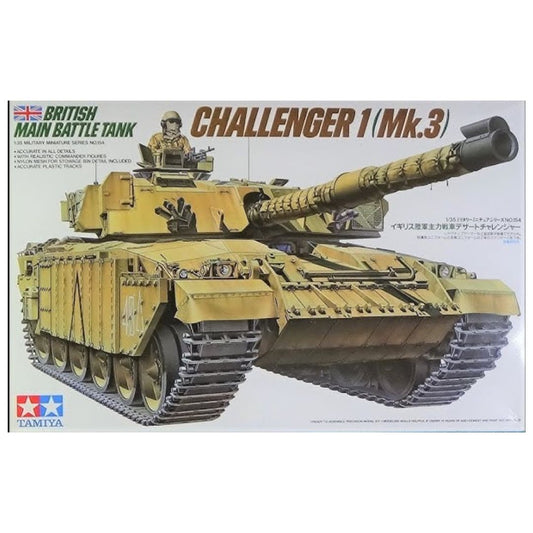 TAMIYA 1/35 British Main Battle Tank Challenger 1 (Mk.3) (35154)