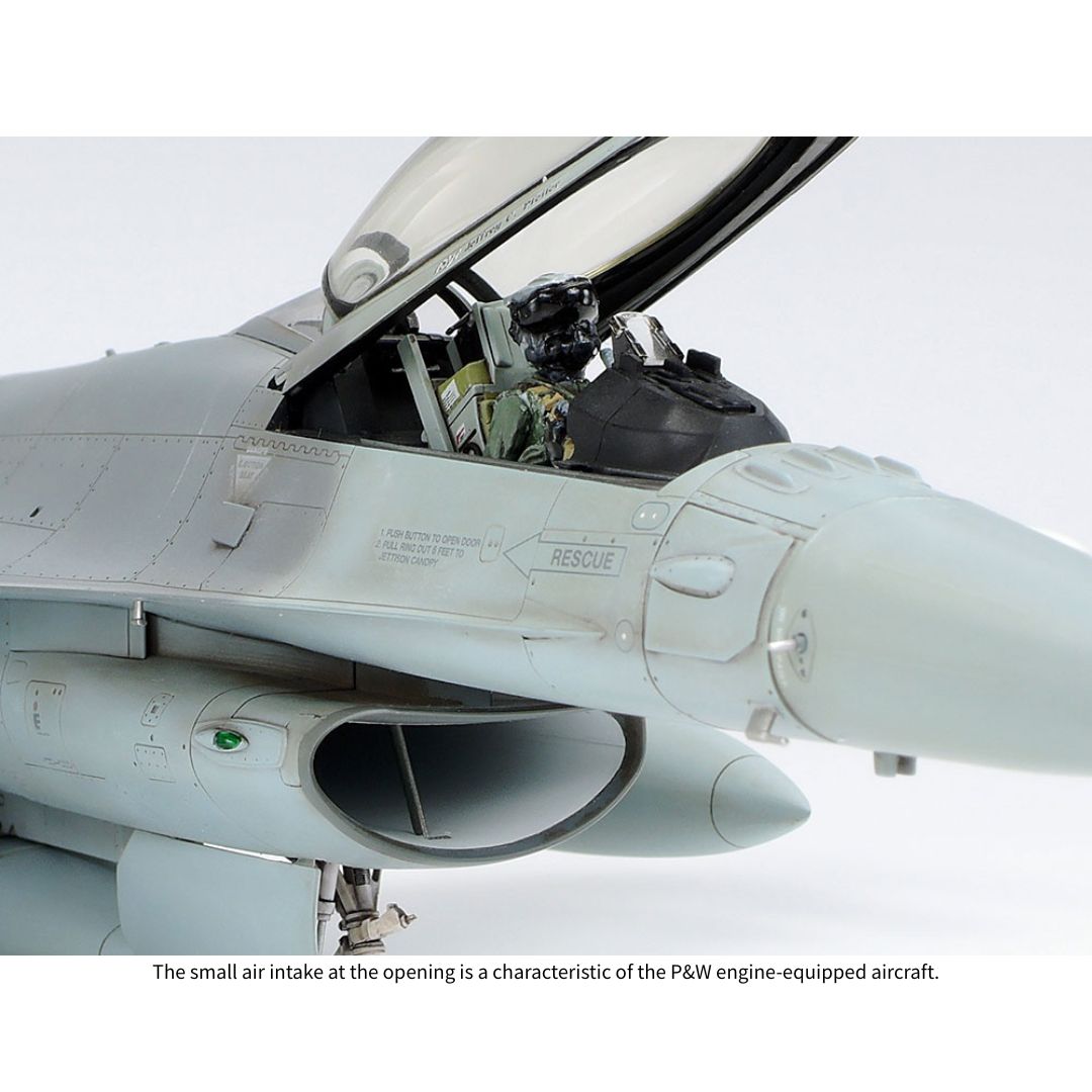 TAMIYA 1/48 Lockheed Martin F-16C [Block 25/32] Fighting Falcon Ang (61101)