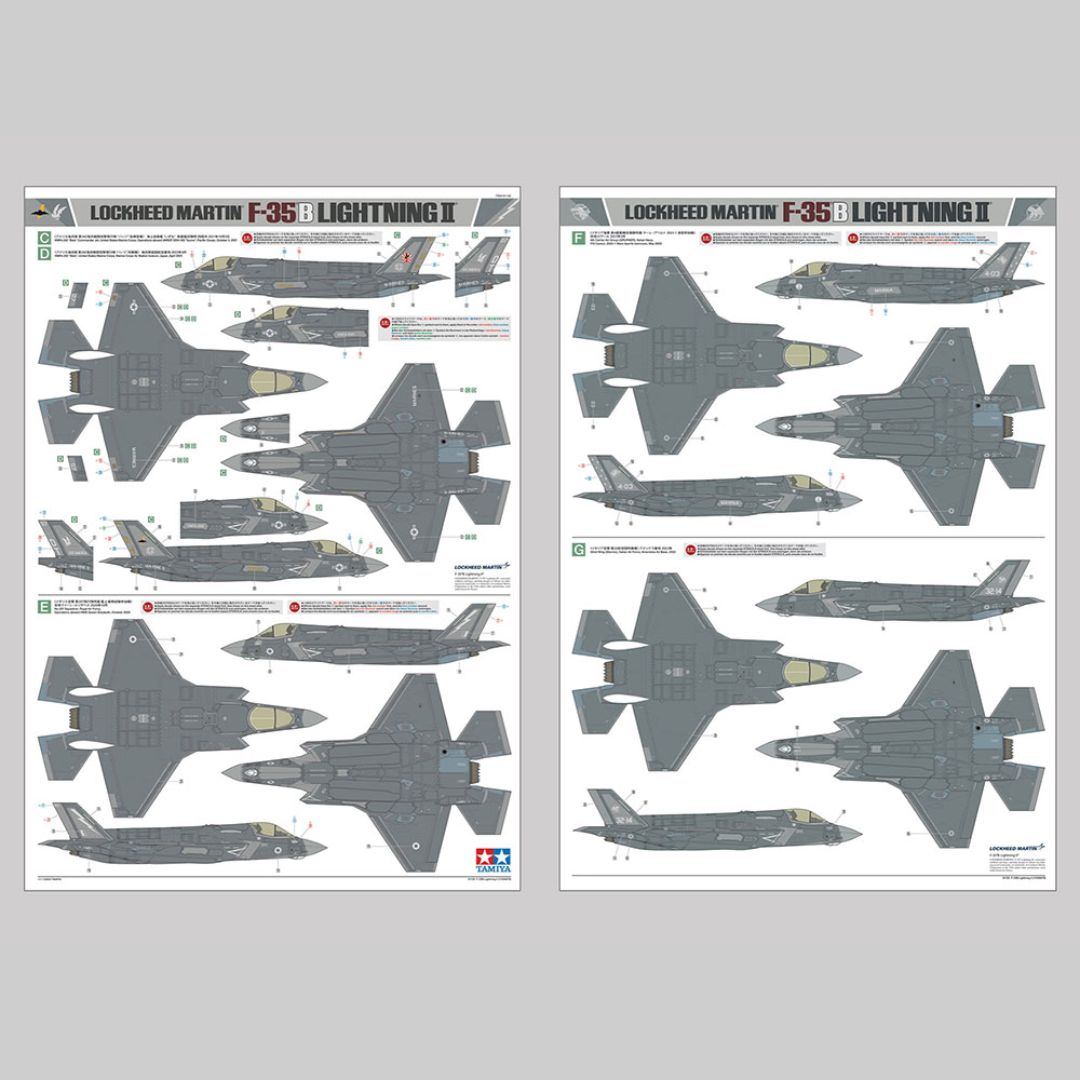 TAMIYA 1/48 Lockheed Martin¨ F-35¨B Lightning II¨ (61125)