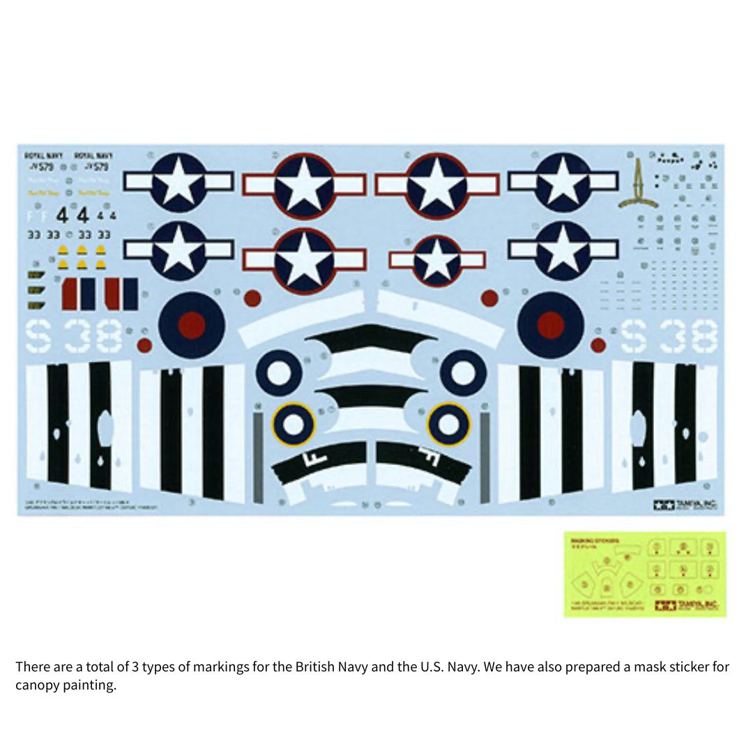 TAMIYA 1/48 Grumman FM-1 Wildcat/Martlet Mk.V (61126)
