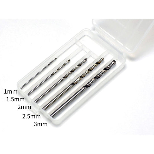 TAMIYA 74049 Basic Drill Set with 5 Drill Bits